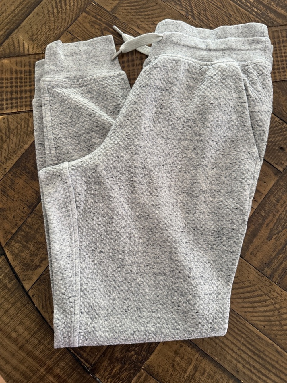 ✨ Lululemon athletica Light Gray Quilted Track Joggers